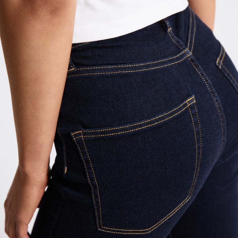 High waist skinny jeans "Snake"